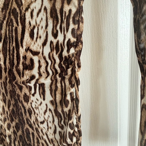 Animal print mid length INC dress - Picture 3 of 10